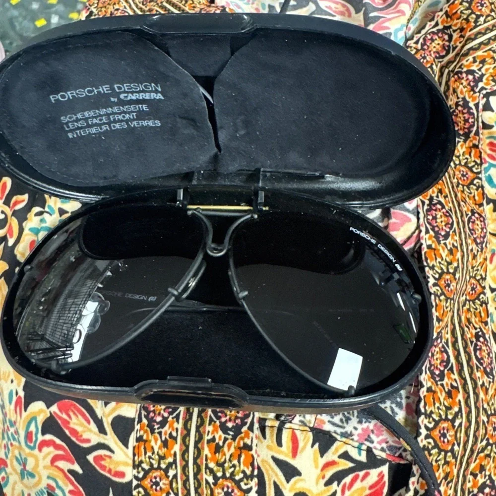 Porsche Design by Carrera Vintage Aviator Sunglasses 5621 w/ Case